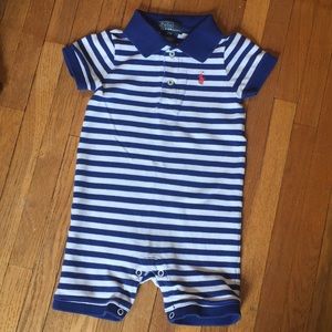 Polo- Ralph Lauren one piece outfit size 12 months